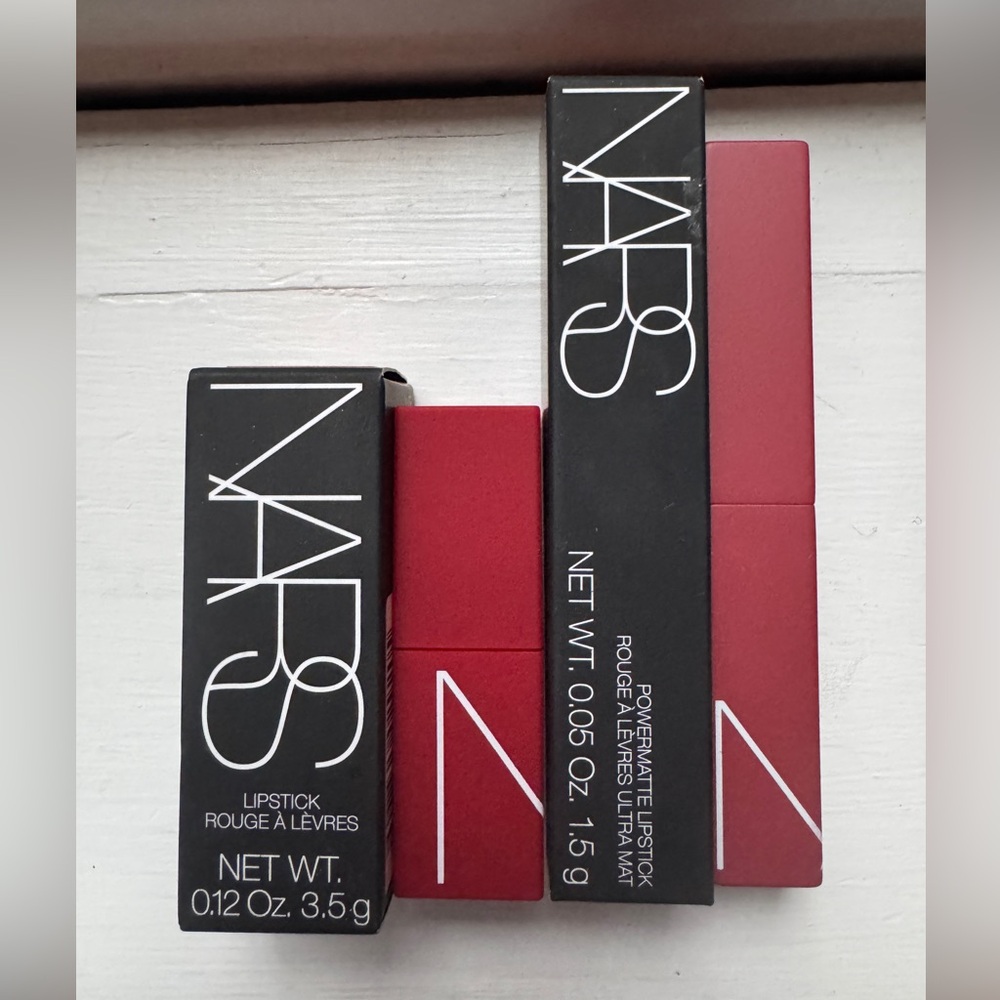 NARS Thunder Kiss and Casablanca Lipstick Duo